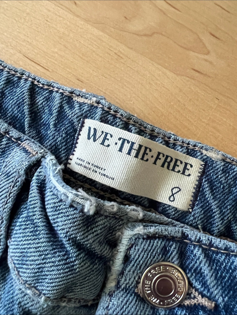 Free People Denim Maxi Skirt sizes 8 and 12 - Picture 6 of 10